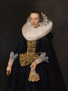 若い女性の肖像画、1632